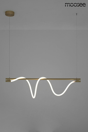 Lampa wisząca SERPIENTE 120 złota