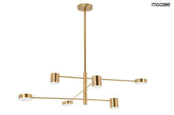 Lampa wisząca PIAZETTA złota