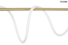 Lampa wisząca SERPIENTE 120 złota