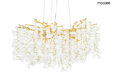 Lampa wisząca RIVIERA 80 złota