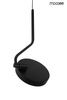 Lampa ścienna FLAT czarna