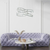 Lampa wisząca WAVE 80 chrom
