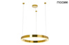 Lampa wisząca RING LUXURY 50 złota - LED, chromowane złoto