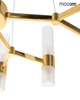 Lampa wisząca TUBS 10 złota