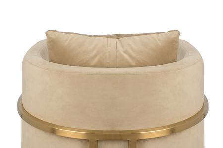 Fotel CHLOE VELVET khaki 