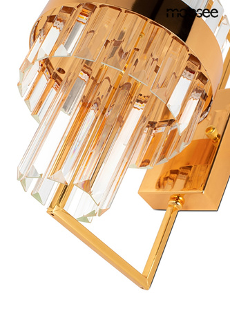 Lampa ścienna IMPERO złota