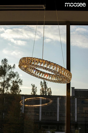 Lampa wisząca ALLISIA 80 złota