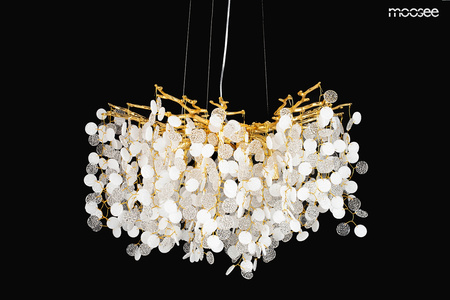 Lampa wisząca RIVIERA 60 złota