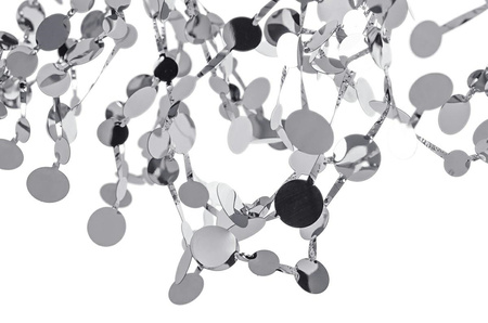 MOOSEE lampa wisząca MONETE SINGLE chrom