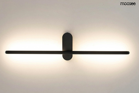 Lampa ścienna TOBIA czarna