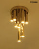 MOOSEE lampa sufitowa / plafon ORGANO 20  złota