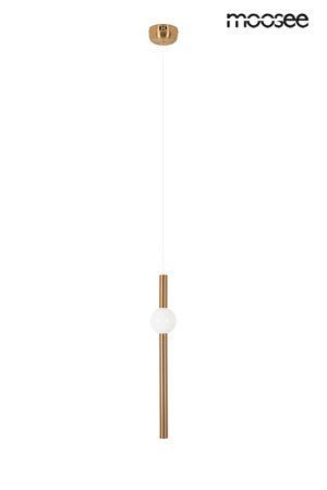 Lampa wisząca LIBRA 60 ON mosiądz