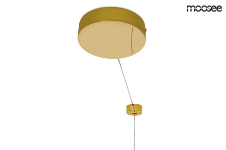 Lampa wisząca RING LUXURY 110 złota - LED, chromowane złoto