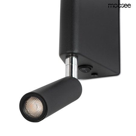 Lampa ścienna PERISCOPE czarna