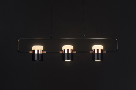 MOOSEE lampa wisząca BLINK 3 czarna