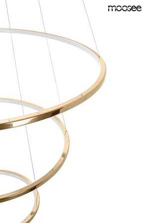 Lampa wisząca RING SLIM S złota