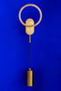 Lampa ścienna COMO złota