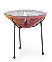 BIZZOTTO stolik ogrodowy PARKER           wielokolorowy