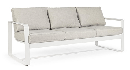 BIZZOTTO sofa 3-osobowa ogrodowa          MERRIGAN beżowa