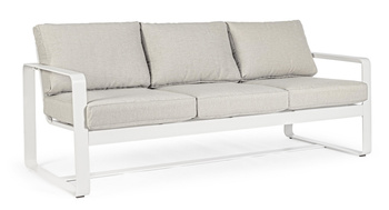 BIZZOTTO sofa 3-osobowa ogrodowa          MERRIGAN beżowa