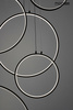 Lampa wisząca CIRCULO SIX czarna