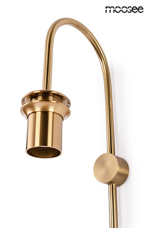 Lampa ścienna SLACK złota / zielona