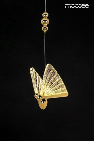 Lampa wisząca BUTTERFLY M złota