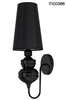 Lampa ścienna QUEEN 20 czarna