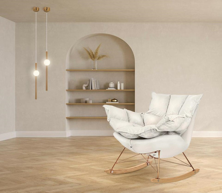 Lampa wisząca LIBRA 60 ON mosiądz