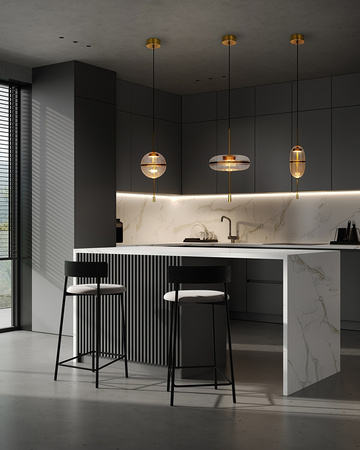 MOOSEE lampa wisząca CHAPLIN 300 mosiądz