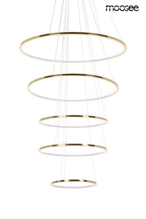 Lampa wisząca RING SLIM L złota