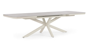 BIZZOTTO stół ogrodowy PASCAL PELICAN     200-260 rozkładany