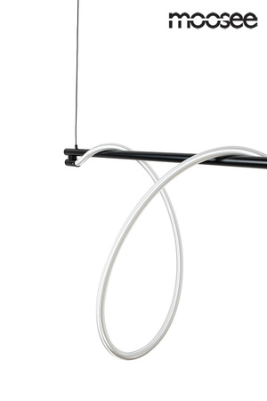 Lampa wisząca SERPIENTE 120  czarna