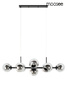 Lampa wisząca ROMEO BLACK czarna