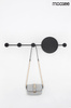 Lampa ścienna SHADOW HANG z wieszakiem czarna