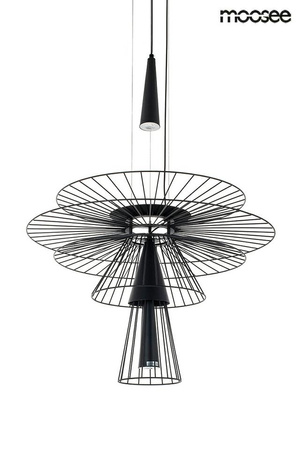 Lampa wisząca SESTO czarna