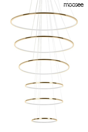 Lampa wisząca RING SLIM XL złota