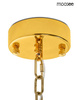 Lampa wisząca IMPERO złota
