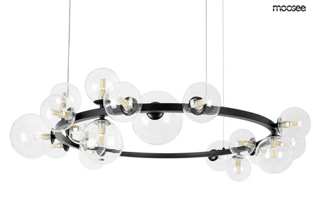 Lampa wisząca ALURE 120 czarna