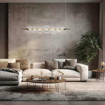 Lampa wisząca ECHO 140 złota