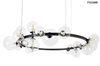Lampa wisząca ALURE 120 czarna