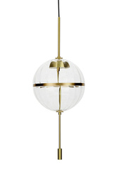 MOOSEE lampa wisząca CHAPLIN 300 mosiądz