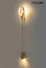 Lampa ścienna COMO złota