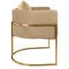 Fotel CHLOE VELVET khaki 