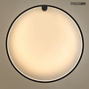 Lampa ścienna HOOP 80 czarna