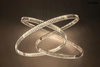 Lampa wisząca WAVE 130 chrom