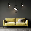 Lampa wisząca SPINNER 26 czarna