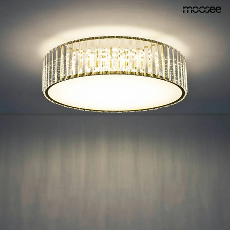 Lampa sufitowa / plafon CROWN 50 złota