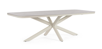 BIZZOTTO stół ogrodowy ISACCO PELICAN     240x110 beżowy