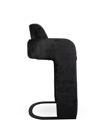 MaMaison krzesło barowe BORA czarne